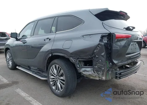 2020 Toyota Highlander Platinum z USA, uszkodzony, nr VIN 5TDFZRBH8LS055448